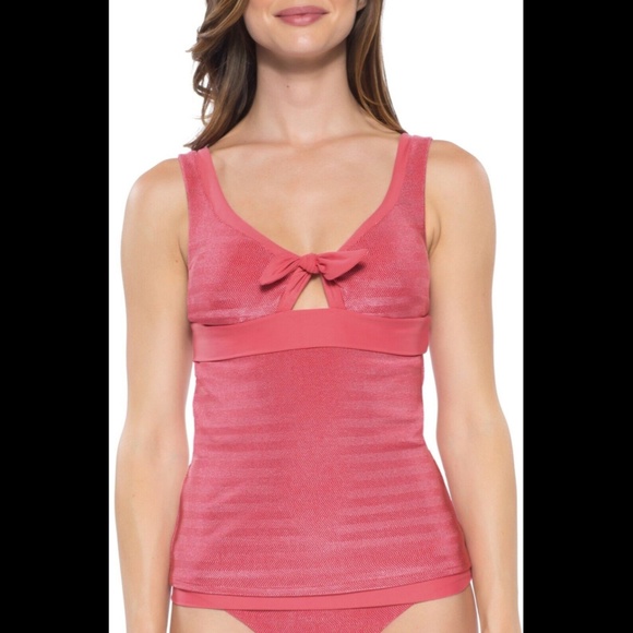 NEW $78 Becca Canyon Mesa Tankini Top [ SZ Large ]‎ - Picture 2 of 11